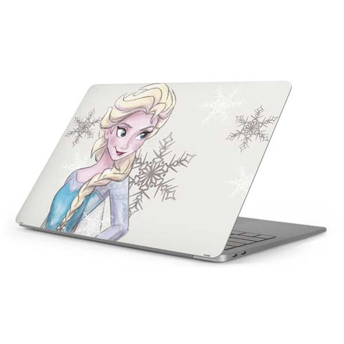 Disney Frozen Elsa Snowflakes Art Apple MacBook Pro 16-inch Skin