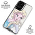 Disney Frozen Elsa Snowflakes Art Moto G Power 5G (2024) Clear Case