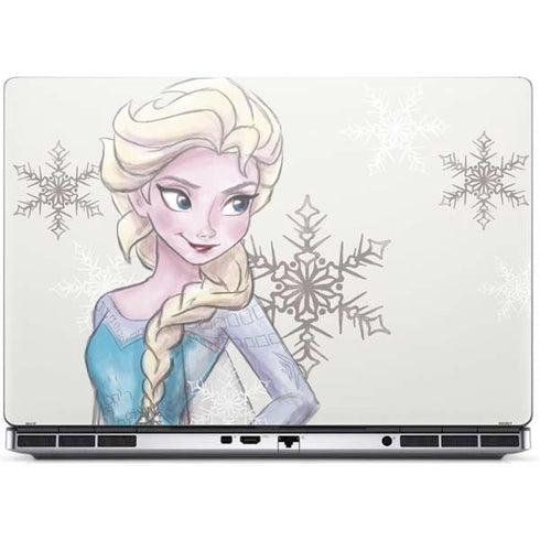 Disney Frozen Elsa Snowflakes Art Dell Precision Skin