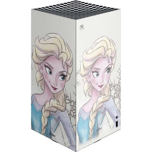 Disney Frozen Elsa Snowflakes Art Xbox Series X Skins