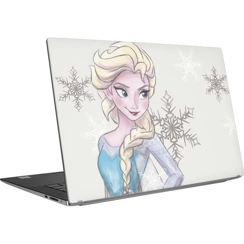 Disney Frozen Elsa Snowflakes Art Dell XPS Skin