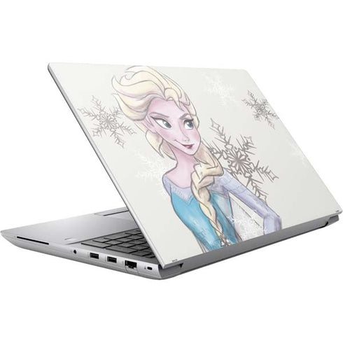 Disney Frozen Elsa Snowflakes Art HP ZBook Fury 16 G10 Skin