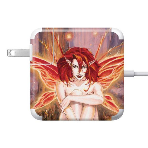 Ember Fire Fairy by Ruth Thompson 85W Power Adapter (15 and 17 inch MacBook Pro Charger) Skin