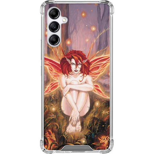Ember Fire Fairy by Ruth Thompson Gabb Phone 4 Clear Case