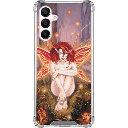 Ember Fire Fairy by Ruth Thompson Galaxy A16 5G Clear Case
