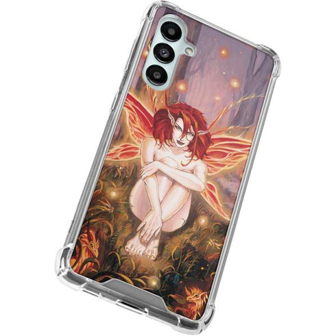 Ember Fire Fairy by Ruth Thompson Galaxy A16 5G Clear Case