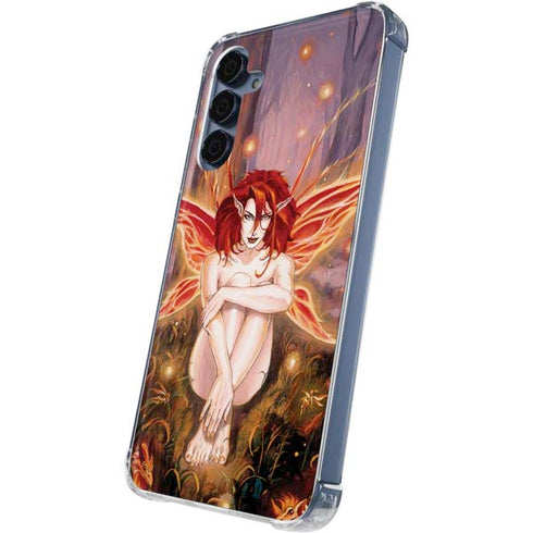 Ember Fire Fairy by Ruth Thompson Galaxy A35 5G Clear Case