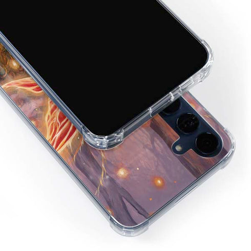 Ember Fire Fairy by Ruth Thompson Galaxy A55 5G Clear Case