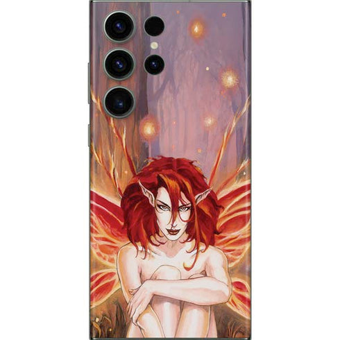 Ember Fire Fairy by Ruth Thompson Galaxy Skins
