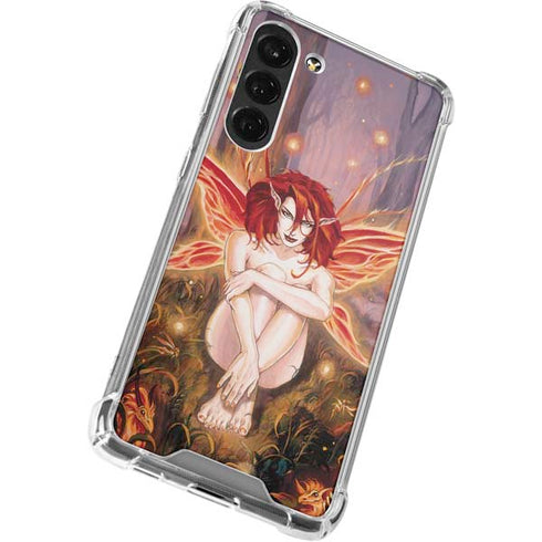 Ember Fire Fairy by Ruth Thompson Galaxy S24 FE Clear Case