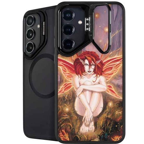 Ember Fire Fairy by Ruth Thompson Galaxy S24 FE Kickstand Case