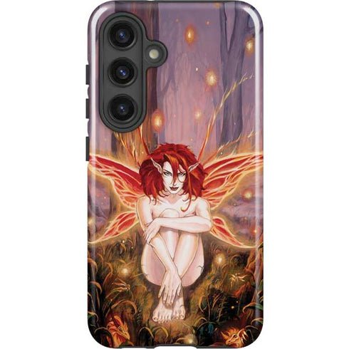 Ember Fire Fairy by Ruth Thompson Galaxy S25 Impact Case