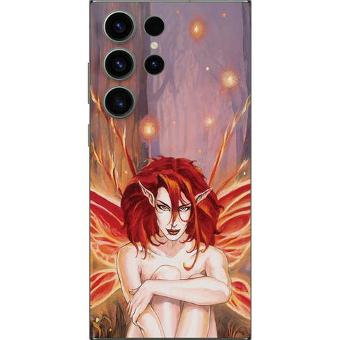 Ember Fire Fairy by Ruth Thompson Galaxy S25 Ultra Skin