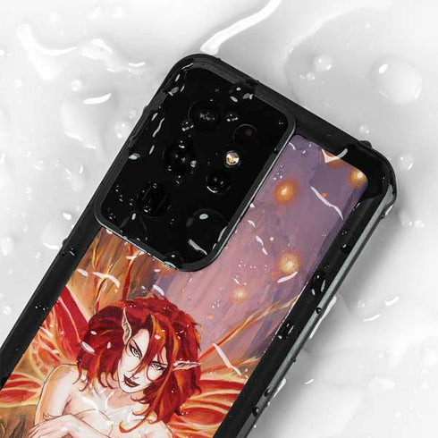 Ember Fire Fairy by Ruth Thompson Galaxy S24 Ultra Waterproof Case