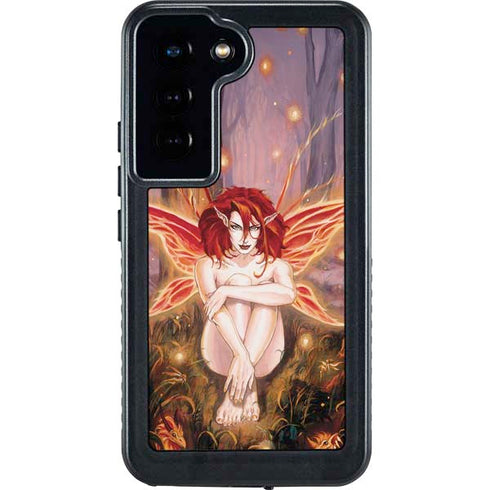 Ember Fire Fairy by Ruth Thompson Galaxy S24 Waterproof Case