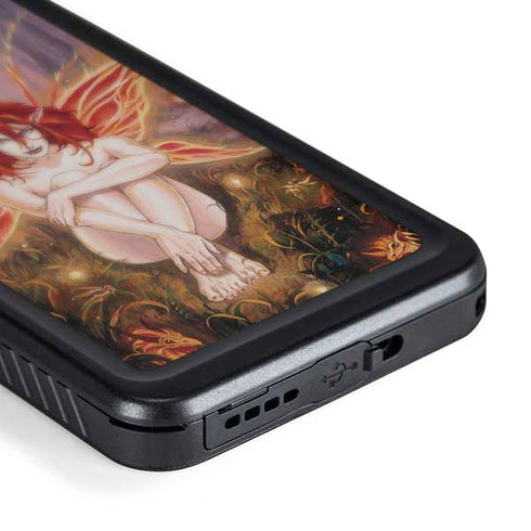 Ember Fire Fairy by Ruth Thompson Galaxy S24 Waterproof Case