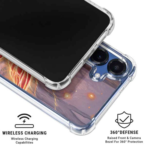 Ember Fire Fairy by Ruth Thompson Galaxy S25 Plus Clear Case