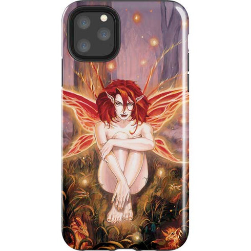 Ember Fire Fairy by Ruth Thompson iPhone Cases