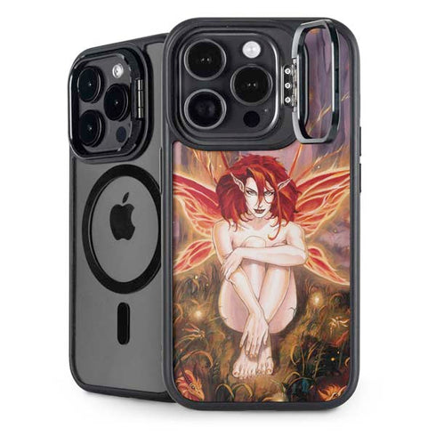 Ember Fire Fairy by Ruth Thompson iPhone 14 Pro Kickstand Case