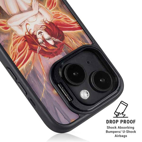 Ember Fire Fairy by Ruth Thompson iPhone 15 Kickstand Case