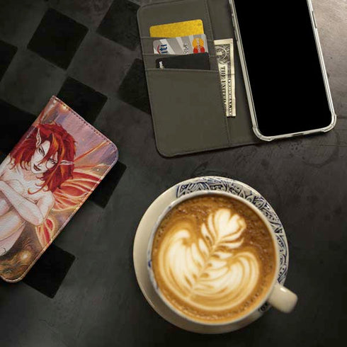 Ember Fire Fairy by Ruth Thompson iPhone 15 Plus Folio Case