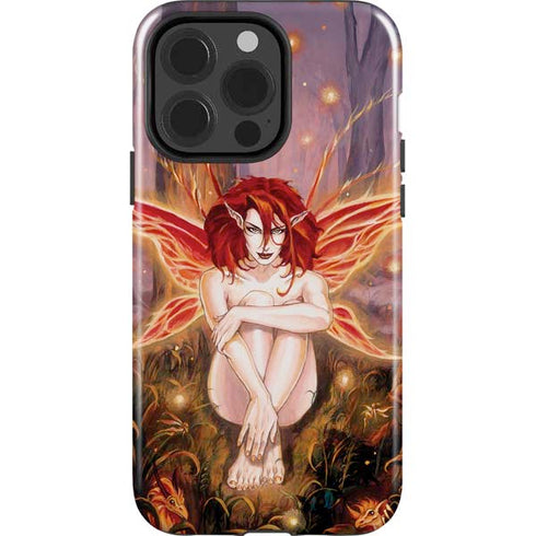 Ember Fire Fairy by Ruth Thompson iPhone 15 Pro Impact Case