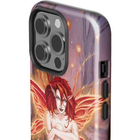 Ember Fire Fairy by Ruth Thompson iPhone 15 Pro Impact Case
