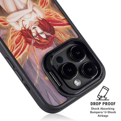 Ember Fire Fairy by Ruth Thompson iPhone 15 Pro Max Kickstand Case
