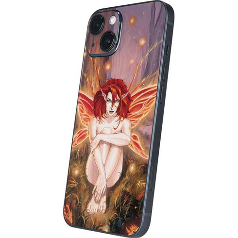 Ember Fire Fairy by Ruth Thompson iPhone 15 Skin