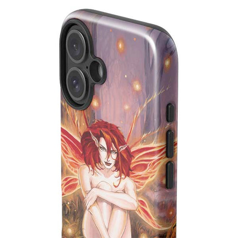 Ember Fire Fairy by Ruth Thompson iPhone 16 Impact Case