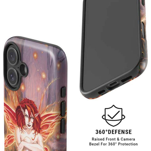 Ember Fire Fairy by Ruth Thompson iPhone 16 Magsafe Impact Case