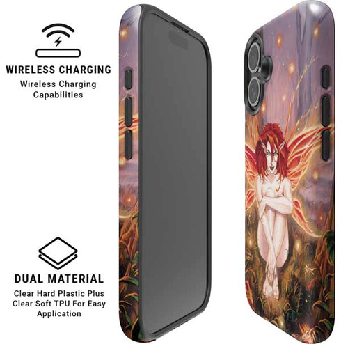 Ember Fire Fairy by Ruth Thompson iPhone 16 Magsafe Impact Case