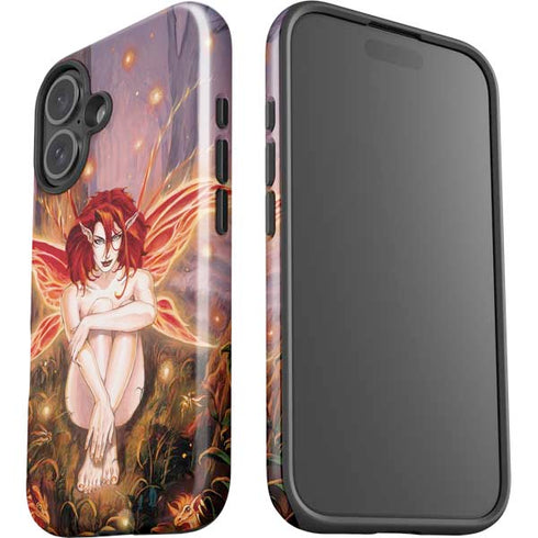 Ember Fire Fairy by Ruth Thompson iPhone 16 Plus Impact Case