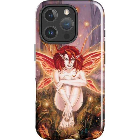 Ember Fire Fairy by Ruth Thompson iPhone 16 Pro Magsafe Impact Case