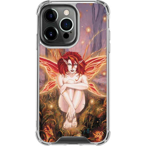 Ember Fire Fairy by Ruth Thompson iPhone 16 Pro Max Clear Case