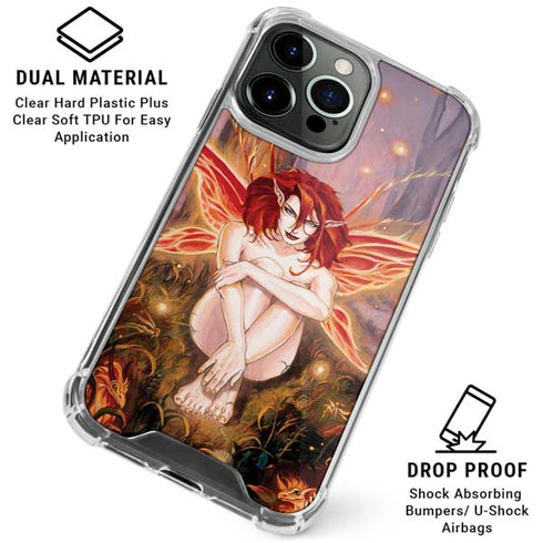 Ember Fire Fairy by Ruth Thompson iPhone 16 Pro Max Clear Case