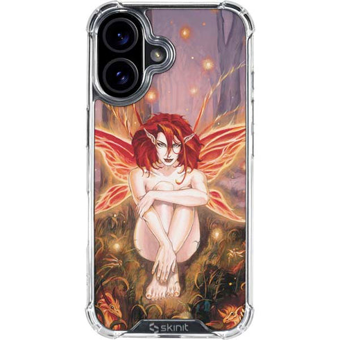 Ember Fire Fairy by Ruth Thompson iPhone 17 Clear Case
