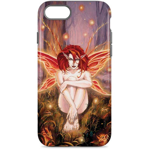 Ember Fire Fairy by Ruth Thompson iPhone Cases