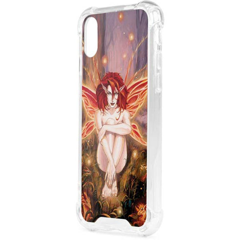 Ember Fire Fairy by Ruth Thompson iPhone XS Clear Case