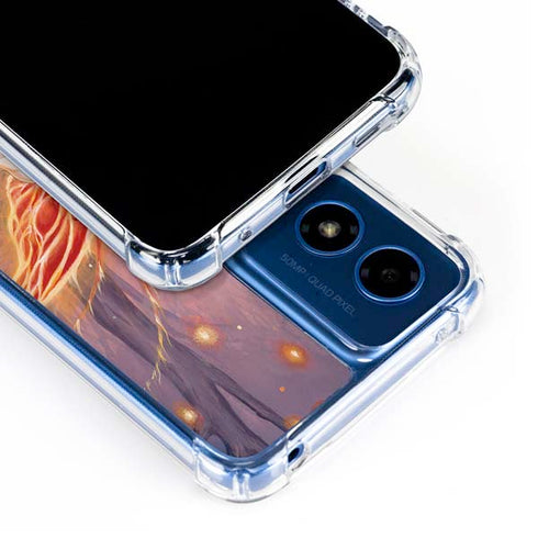 Ember Fire Fairy by Ruth Thompson Moto G Play 4G (2024) Clear Case