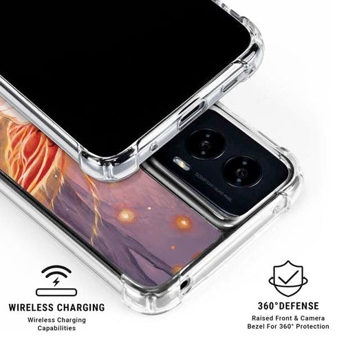 Ember Fire Fairy by Ruth Thompson Moto G Power 5G (2024) Clear Case