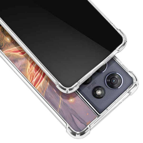 Ember Fire Fairy by Ruth Thompson Moto G Stylus 5G (2025) Clear Case
