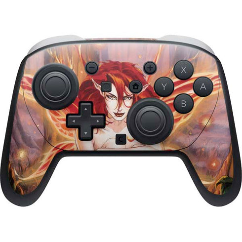 Ember Fire Fairy by Ruth Thompson Nintendo Skins