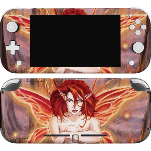 Ember Fire Fairy by Ruth Thompson Nintendo Switch Lite Skin