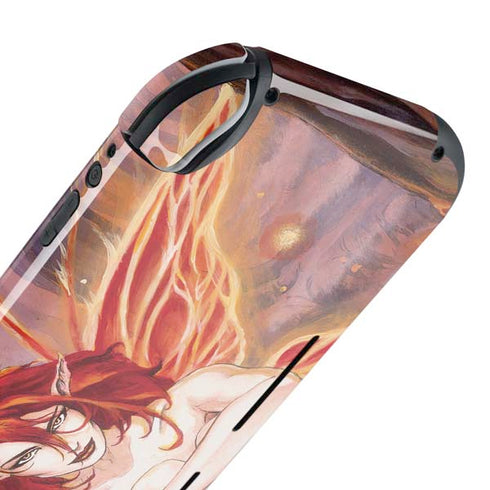 Ember Fire Fairy by Ruth Thompson Nintendo Switch Lite Skin