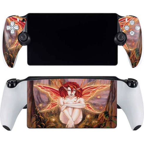 Ember Fire Fairy by Ruth Thompson PlayStation Portal Remote Player Skin