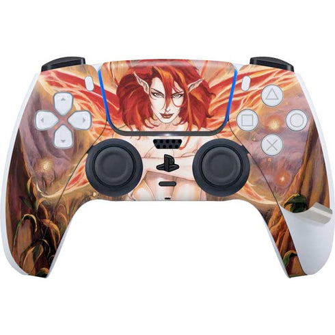 Ember Fire Fairy by Ruth Thompson PS5 Pro Disk Bundle Skin