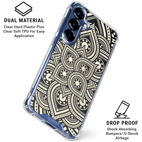 Emergence 70s Inspired Galaxy S25 Clear Case