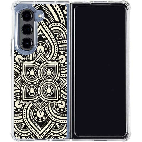 Emergence 70s Inspired Galaxy Z Fold5 5G Clear Case