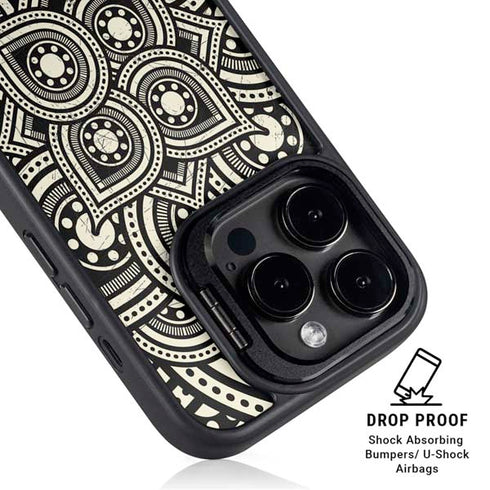 Emergence 70s Inspired iPhone 15 Pro Max Kickstand Case